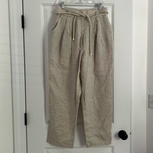 Anthropologie Linen Pants